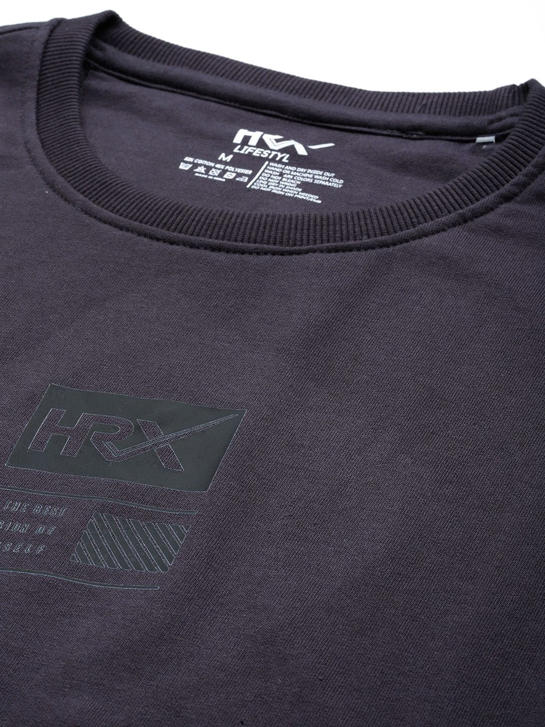 HRX by Hrithik Roshan Round Neck Sleeveless Sweatshirt