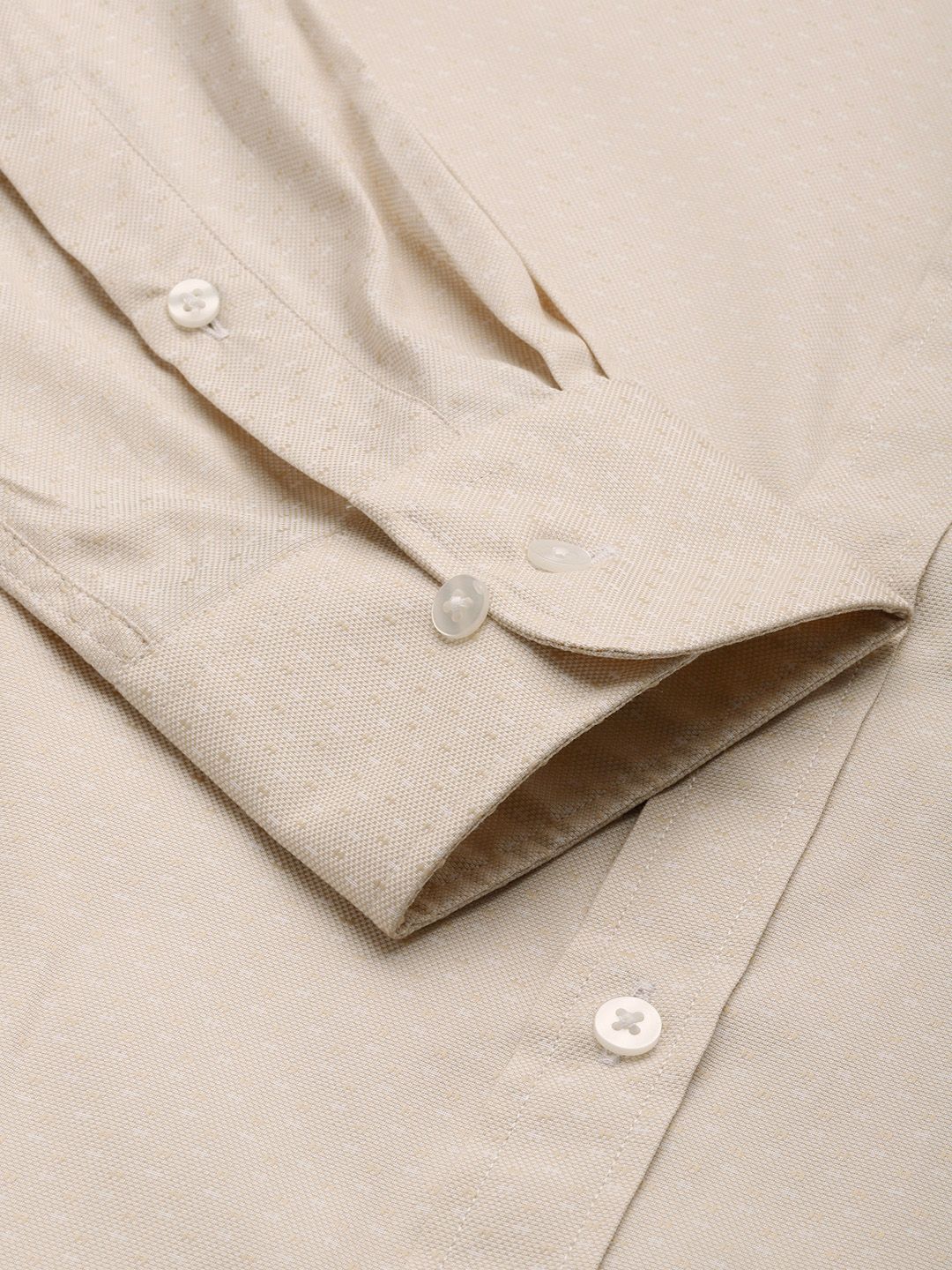 Park Avenue Slim Fit Self Designed Formal Shirt