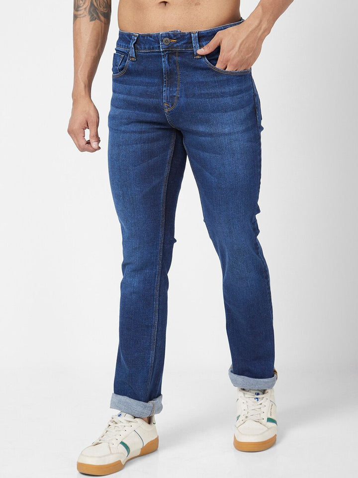 SPYKAR Men Rafter Relaxed Fit Clean Look Cotton Jeans