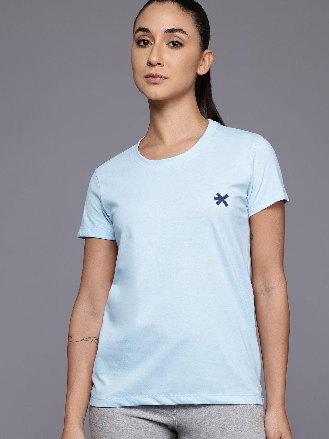 HRX by Hrithik Roshan Typography Yoga T-shirt