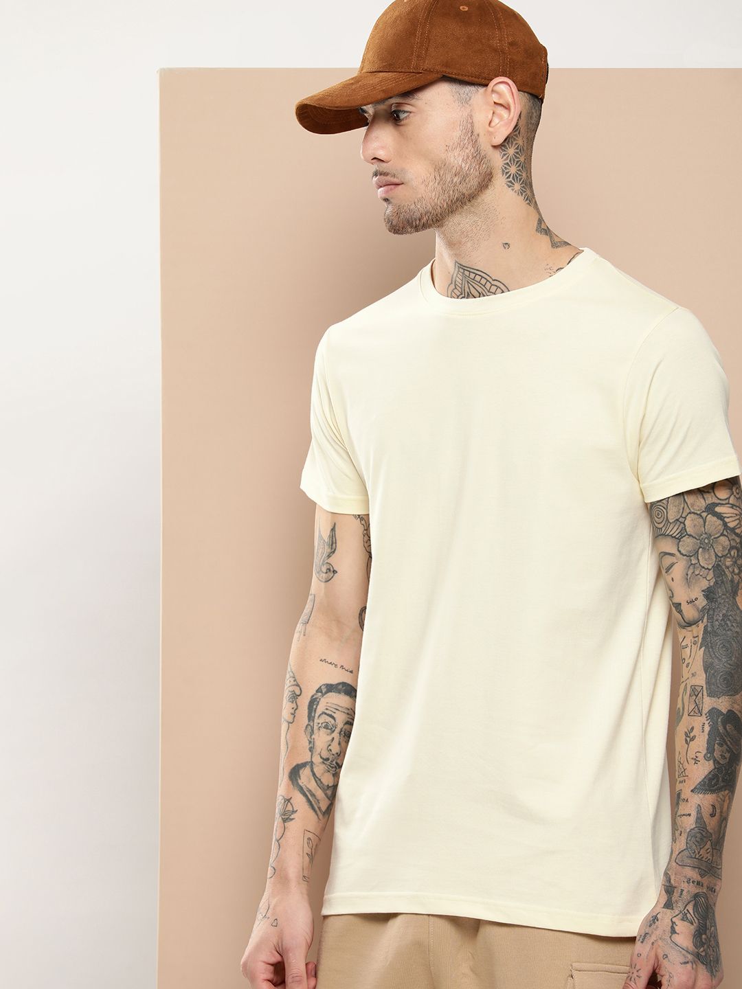 Difference of Opinion Men Pure Cotton T-shirt