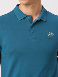 Being Human Polo Collar Short Sleeves Cotton T-shirt