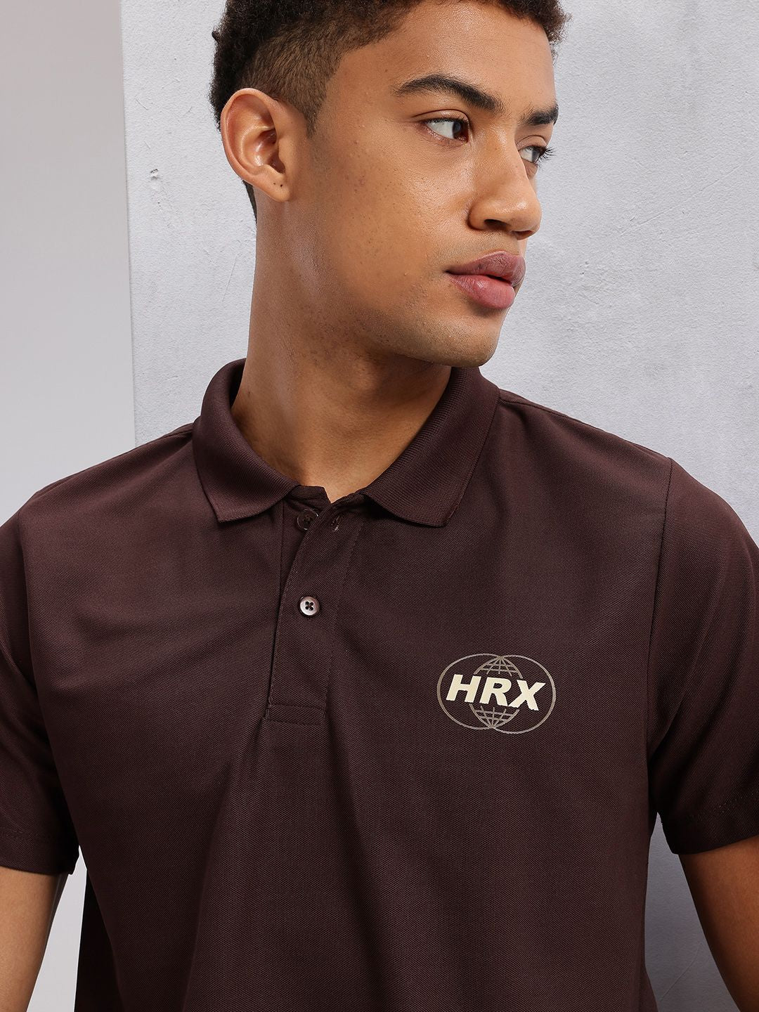 HRX by Hrithik Roshan Polo Collar T-shirt
