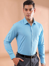 The Indian Garage Co. X Luxe Men Slim Fit Micro Checks Formal Shirt