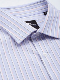 Park Avenue Slim Fit Vertical Stripes Formal Shirt
