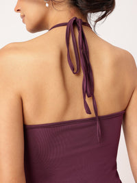 DressBerry Corsage Fantasy Halter Neck Top