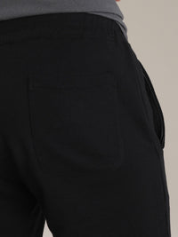 The Indian Garage Co Men Black Solid Slim Fit Jogger