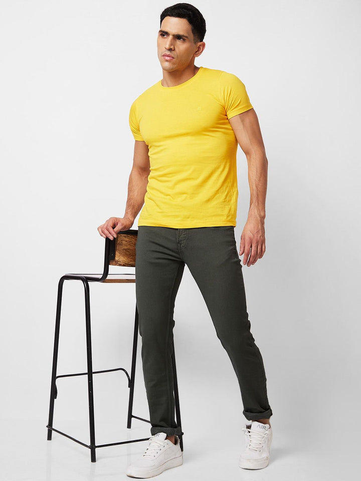 SPYKAR Men Skinny Fit Low-Rise Clean Look Cotton Jeans