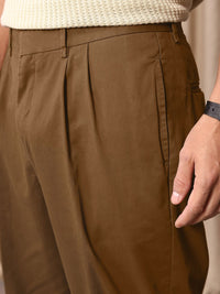 Mr Bowerbird Men Oversized Fit Pleated Trousers