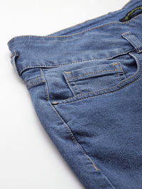 DressBerry Women Boyfriend Fit High-Rise Light Fade Stretchable Jeans