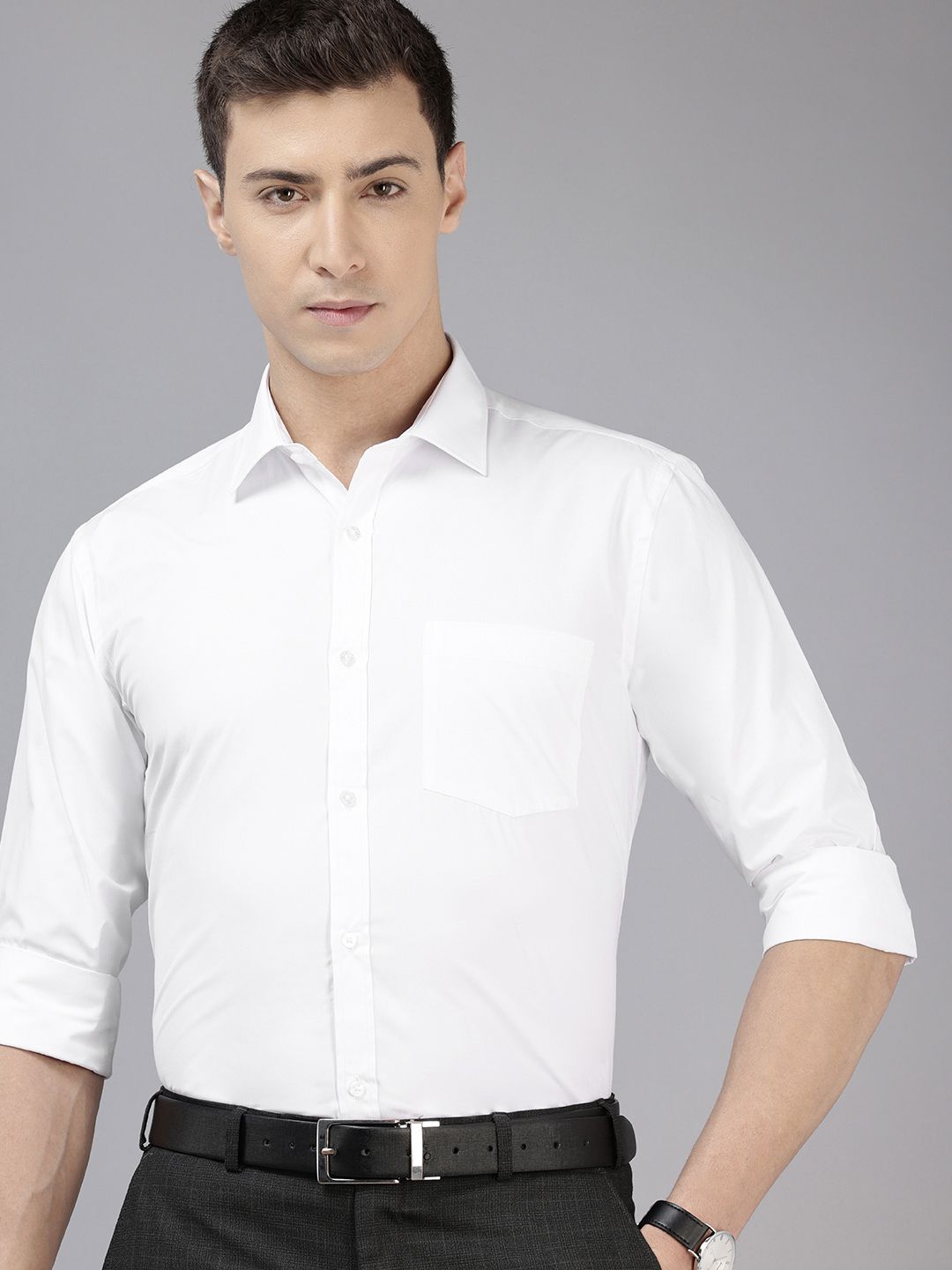 Park Avenue Slim Fit Opaque Formal Shirt