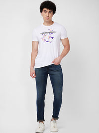 SPYKAR Men Light Fade Clean Look Whiskers Cotton Jeans
