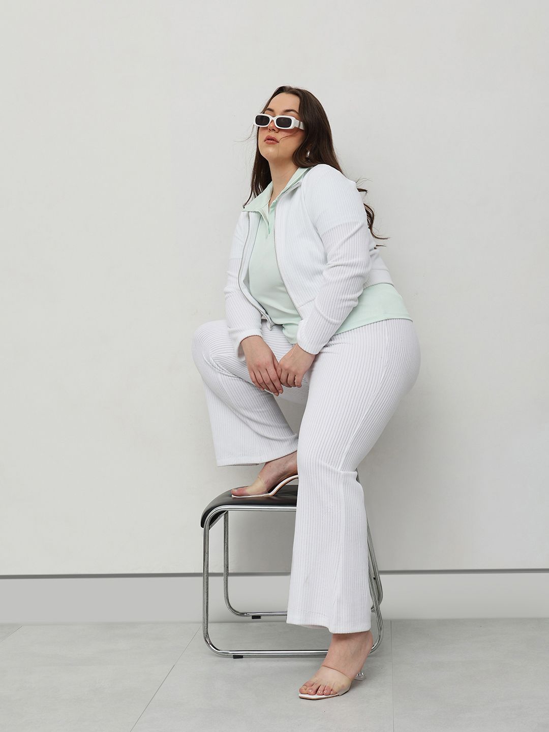 CURVY STREET Women Camouflage without Longline Puffer Jacket with Patchwork