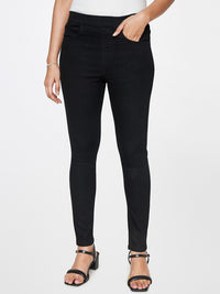 AND Women Skinny Fit Mid-Rise Jeggings