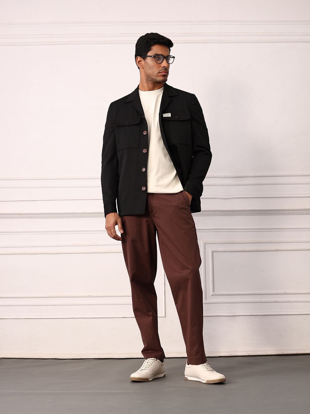 Mr Bowerbird Double Pocket Resort Collar Tailored Jacket