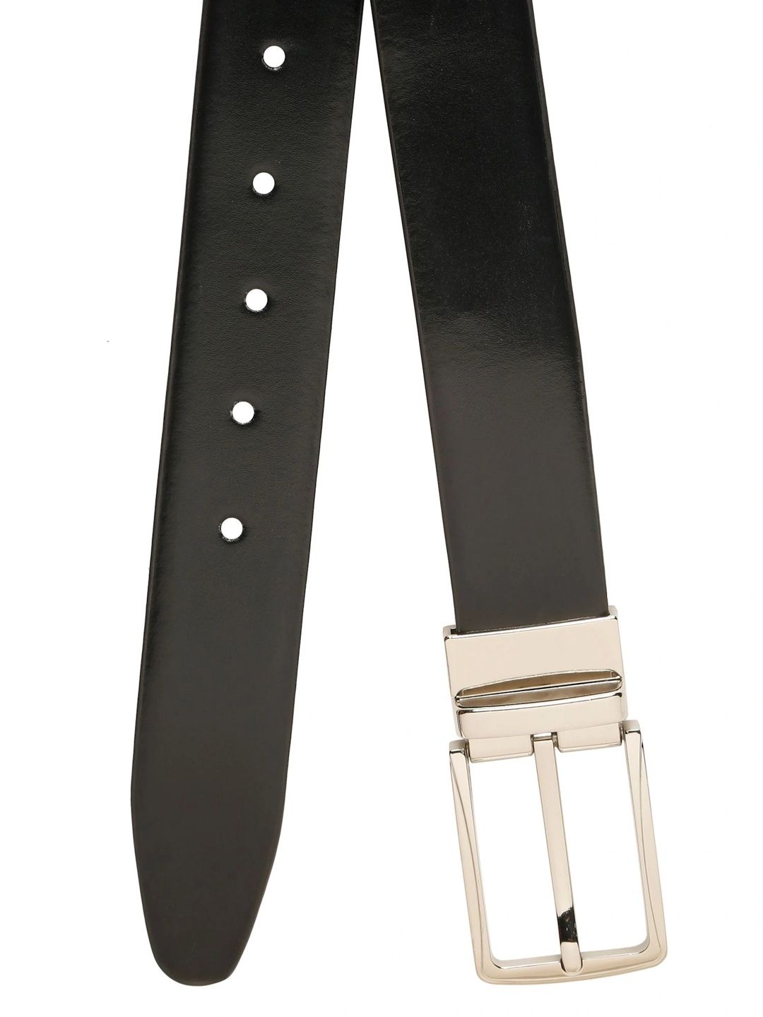 Teakwood Leathers Men Leather Reversible Formal Belt
