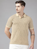 Park Avenue Printed Polo Collar T-shirt