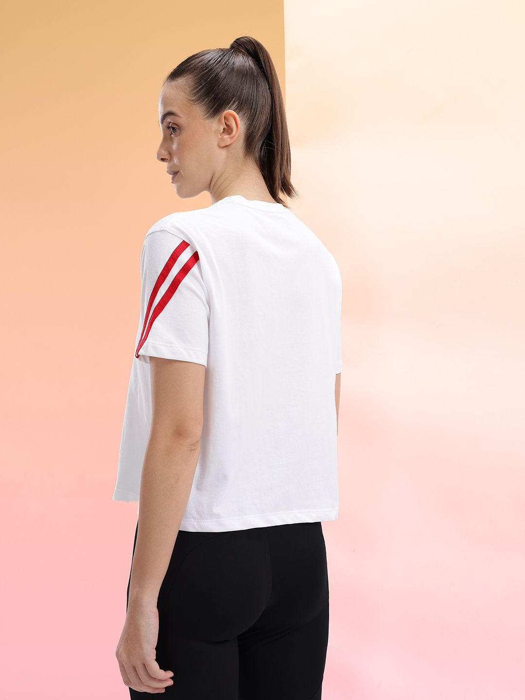 HRX by Hrithik Roshan Women Solid Lifestyle T-shirt