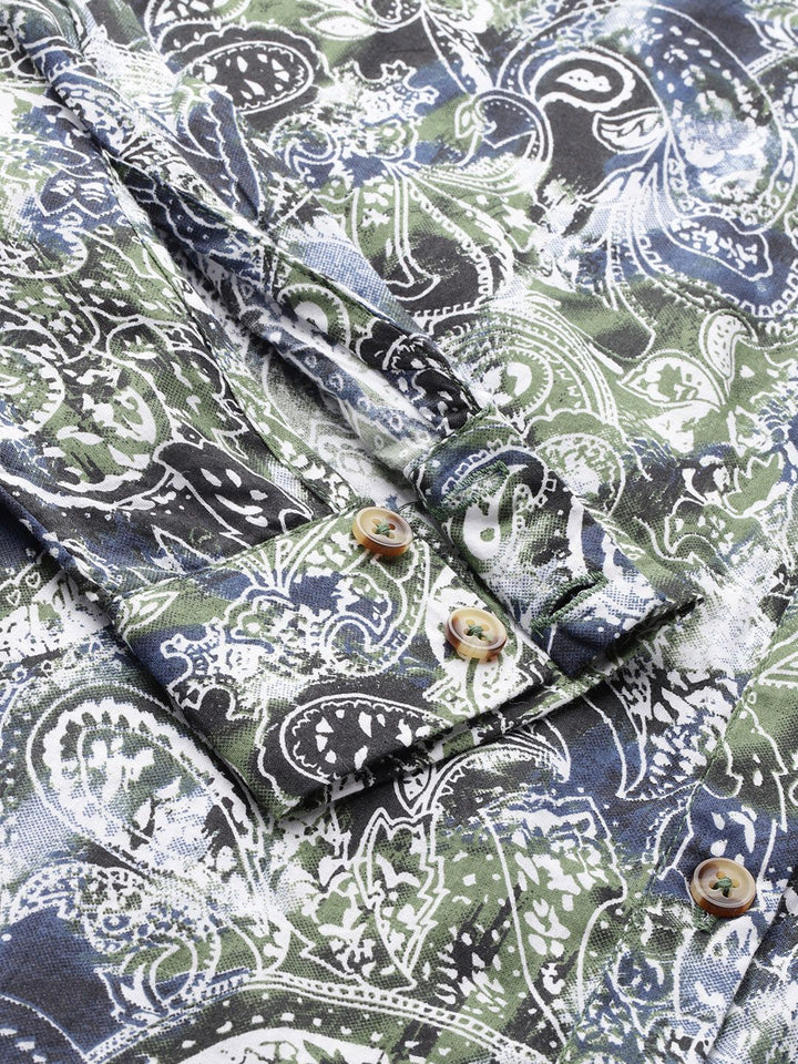 all about you Paisley Print Casual Shirt