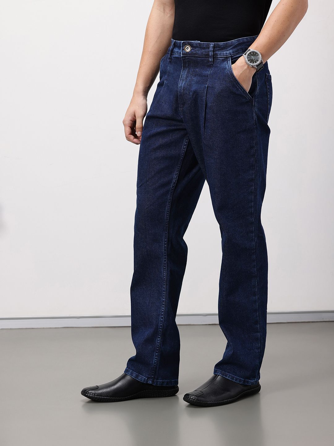 ether Men Grower Comfort Fit Mid-Rise Jeans