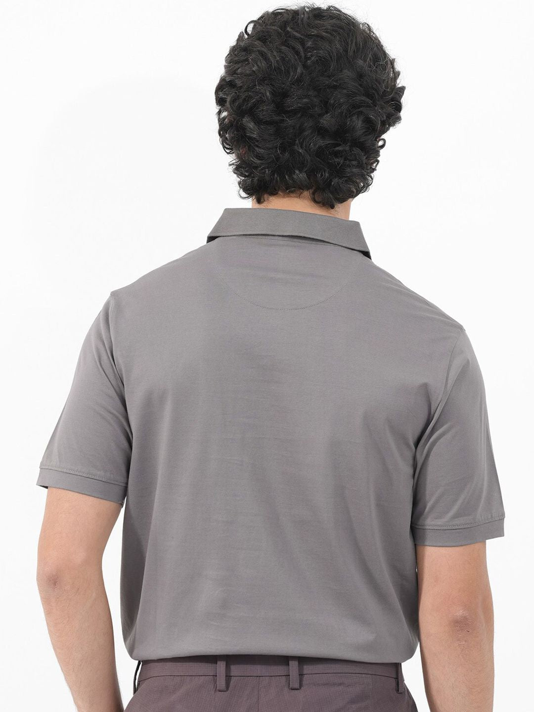 RARE RABBIT Men Keneth Regular Fit Polo Collars T-Shirt