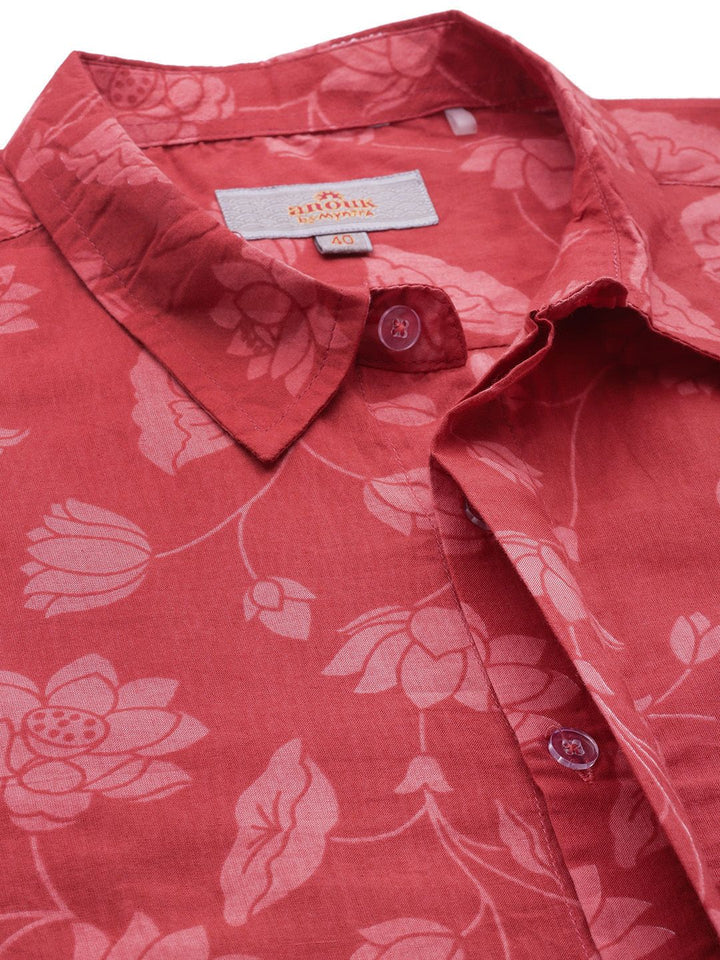 Anouk Floral Print Cotton Casual Shirt