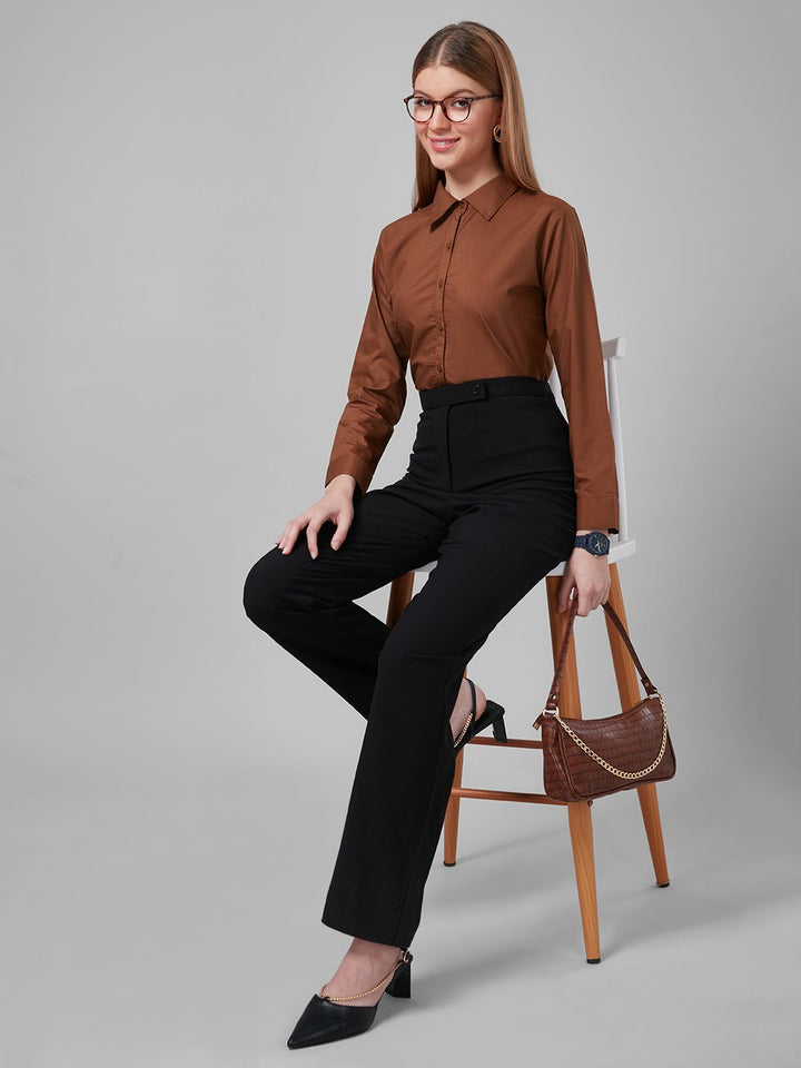 Style Quotient Women Smart Formal Shirt