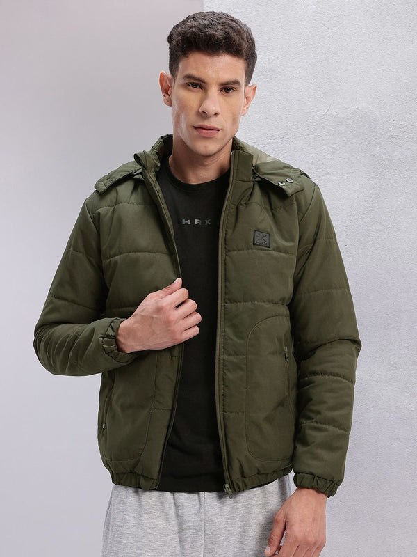 HRX by Hrithik Roshan Hooded Padded Lifestyle Jacket
