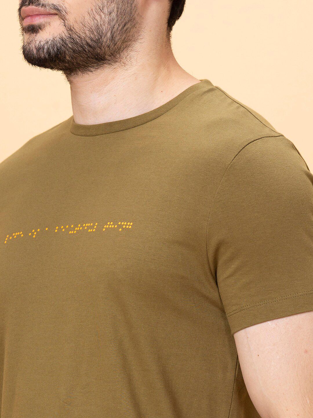 Being Human Round Neck Casual T-shirt