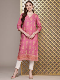 House of Pataudi Ethnic Motifs Printed Jashn Kurta