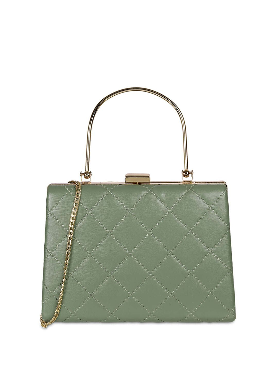 Metro Textured Box Clutch