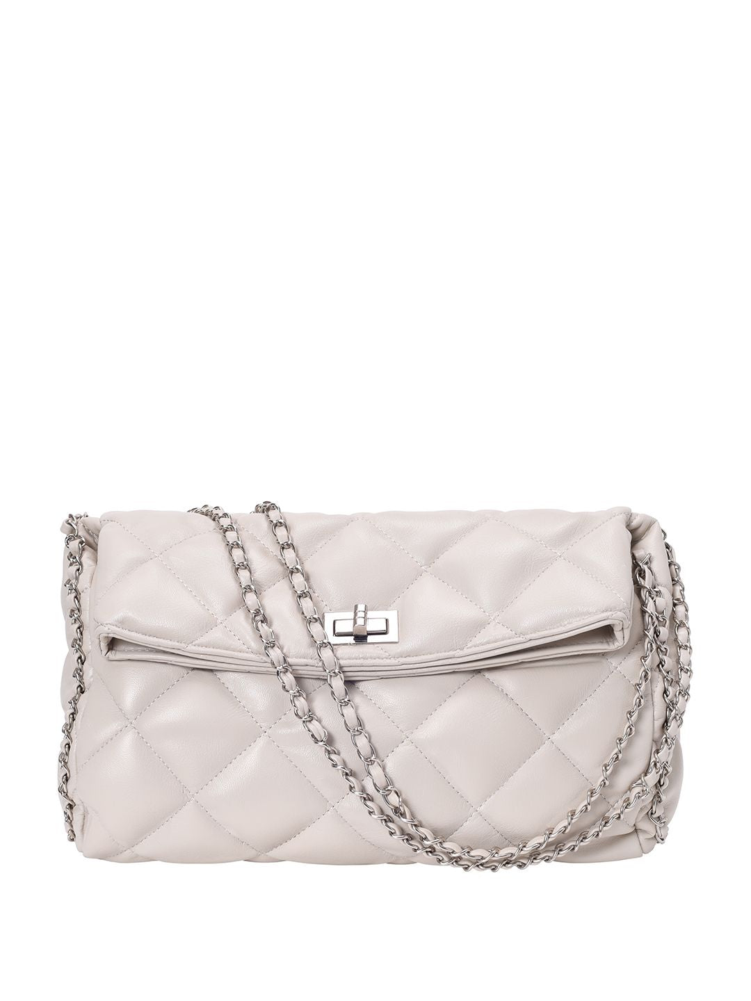 Lino Perros Quilted Structured Shoulder Bag