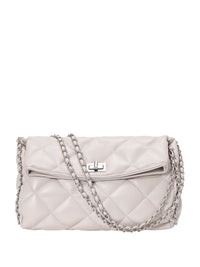 Lino Perros Quilted Structured Shoulder Bag