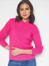 AND Self Design High Neck Top
