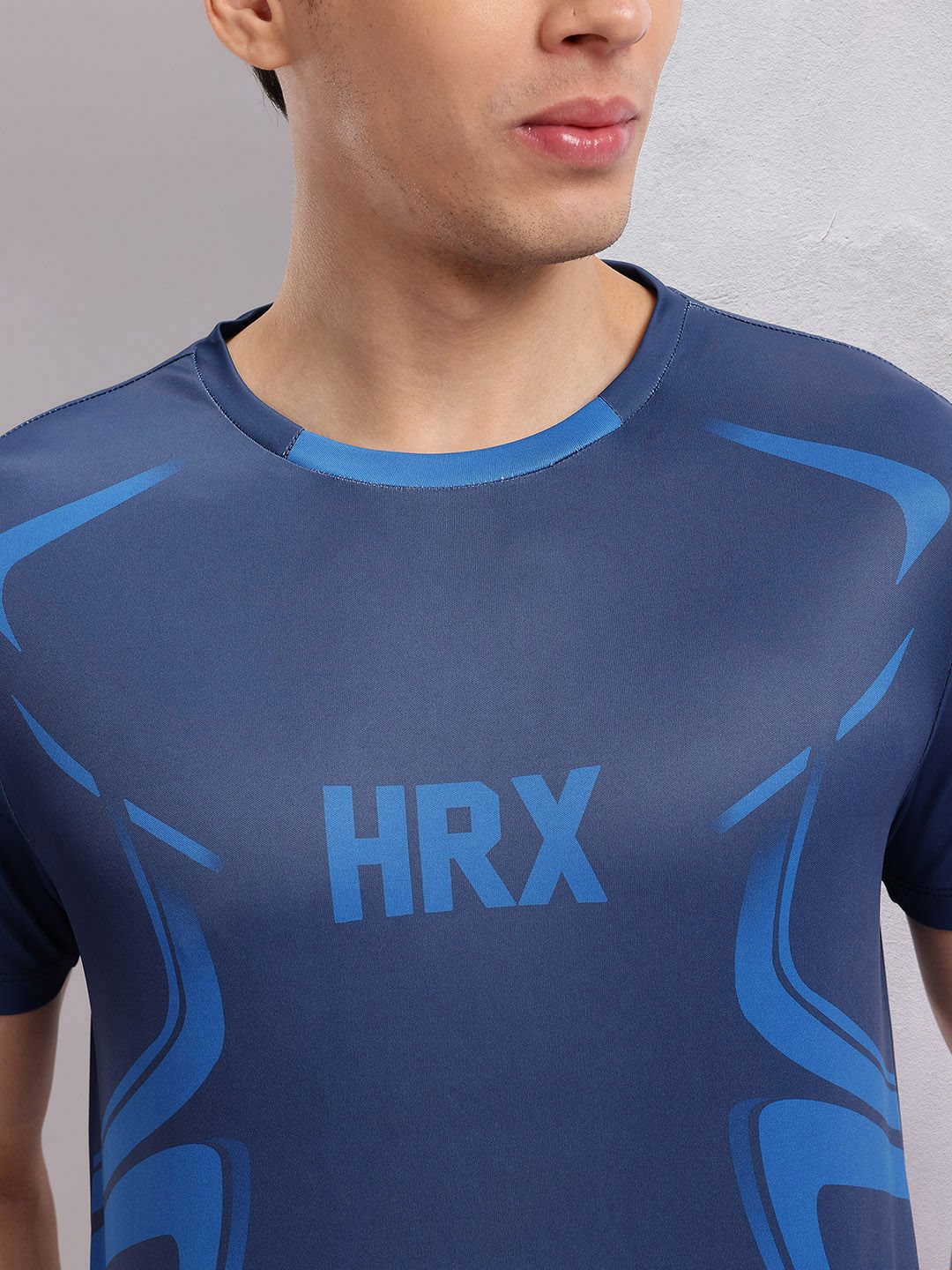 HRX by Hrithik Roshan Brand Logo Print Lifestyle T-shirt