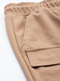 The Indian Garage Co. Men Relaxed Fit Cargo Joggers