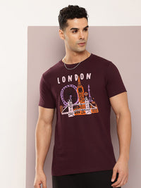 DILLINGER Men Printed Pure Cotton T-shirt