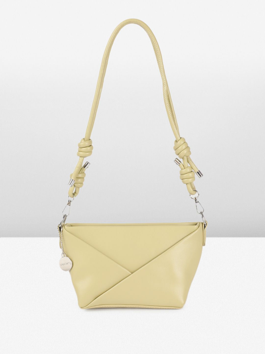 DressBerry Structured Geometric Shoulder Bag