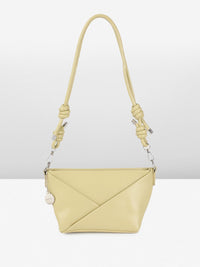 DressBerry Structured Geometric Shoulder Bag