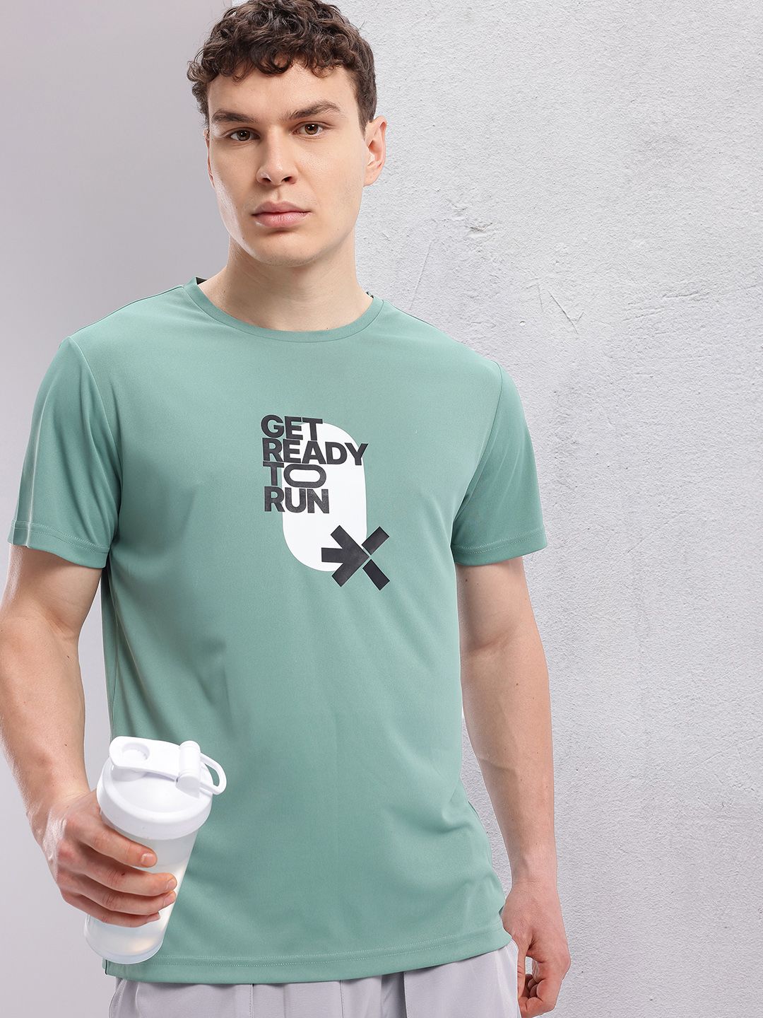 HRX by Hrithik Roshan Printed Rapid-Dry Running T-shirt