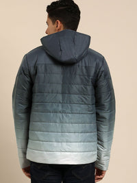Being Human Men Ombre Hooded Padded Jacket