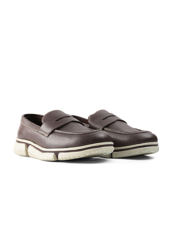 MONKSTORY Lelaki PU Slip-On Sneakers