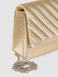 Lino Perros Gold-Toned Textured Clutch
