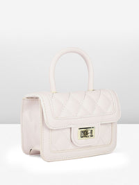 DressBerry Quilted Miniature Satchel