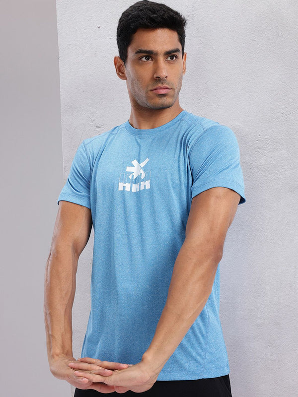 HRX by Hrithik Roshan Men Brand Logo Printed Rapid-Dry Training T-shirt