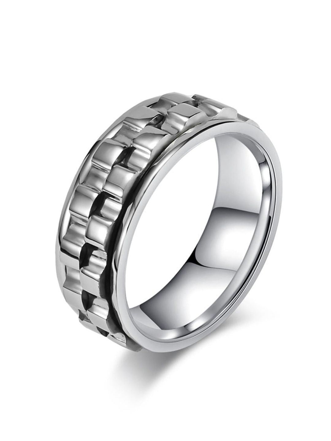 SALTY Men Stainless Steel Popeye Classic Finger Rings