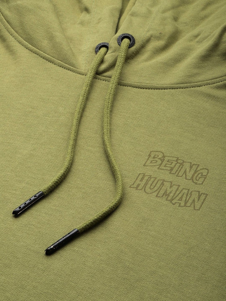 Being Human Hooded Pure Cotton Sweatshirt