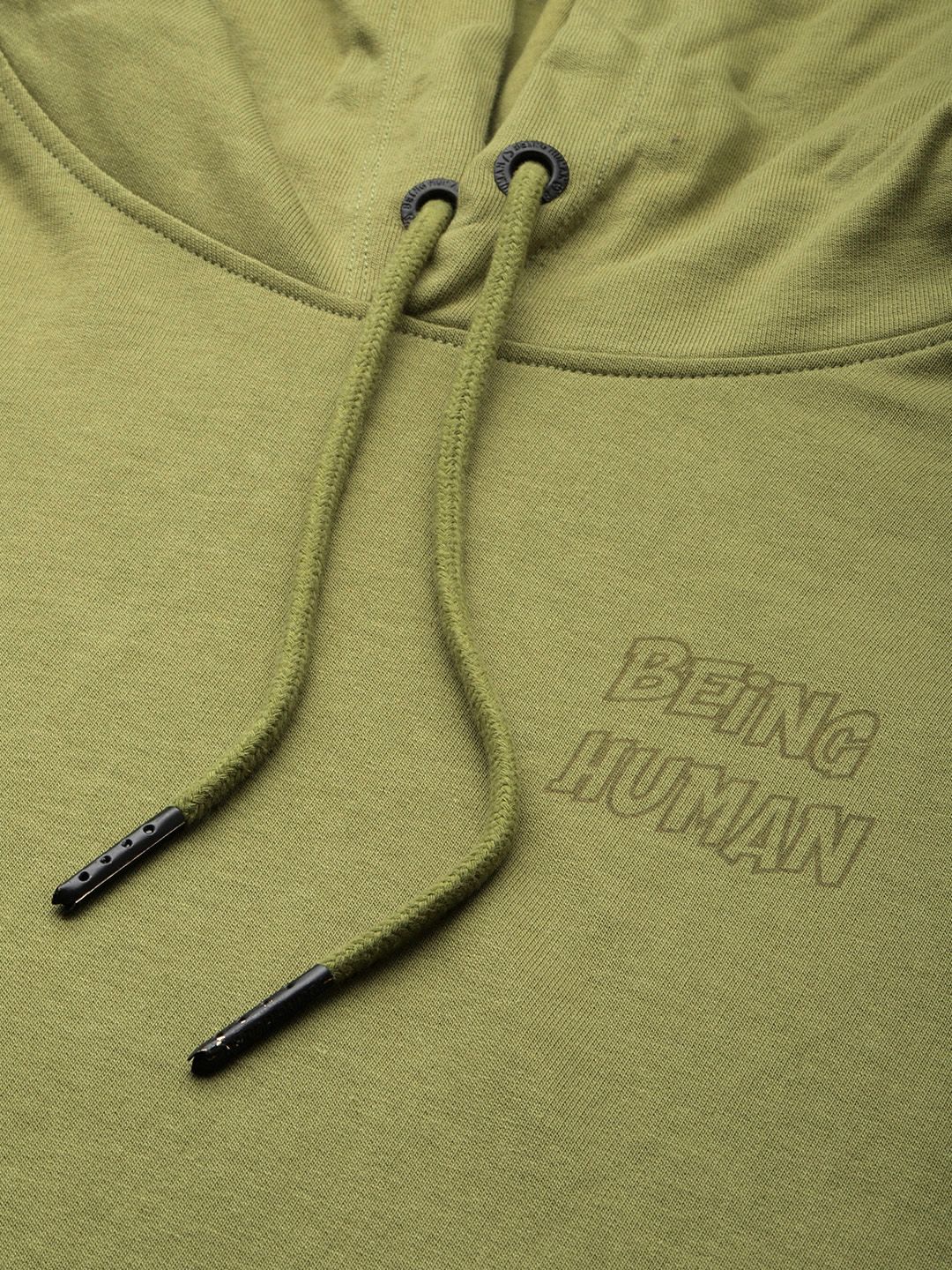 Being Human Hooded Pure Cotton Sweatshirt