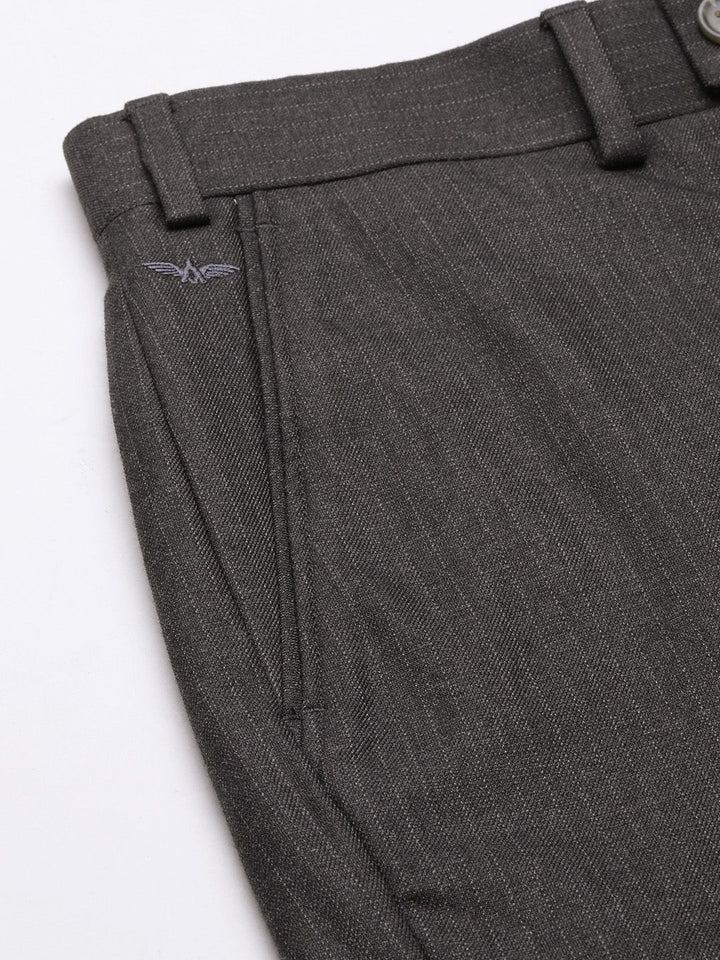 Park Avenue Men Solid Formal Trousers