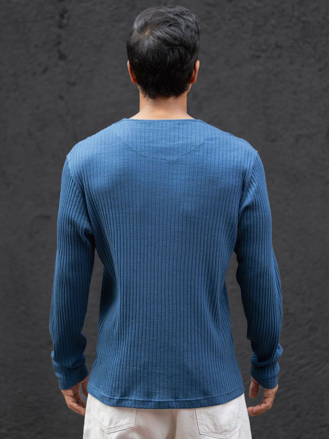 Powerlook Men Solid Round Neck Cotton T-shirt